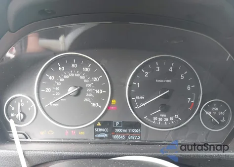 2015 BMW 328 from USA, damaged, VIN WBA3A5C55FP605112